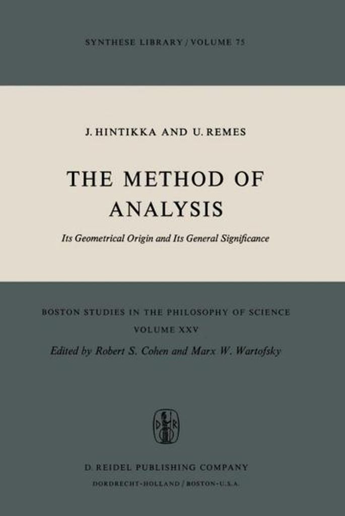 Die Methode der Analyse