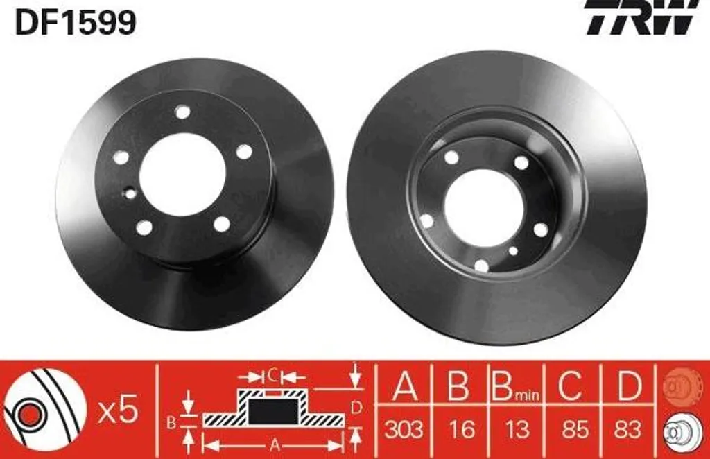 Finissez-en avec les vibrations de freinage sur Classe G - TRW DF1599