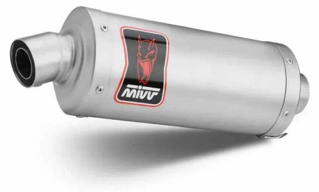MIVV Auspuff Dakar Edelstahl Slip-On für Off-Road & Straßenmotorräder