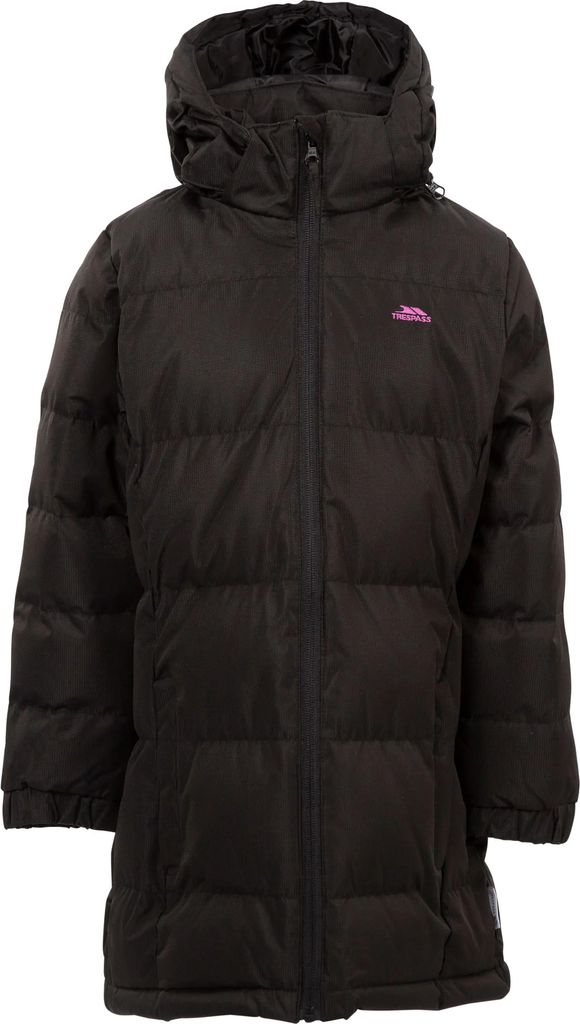 Trespass - "Tiffy" Steppjacke für Mädchen TP4838 (140) (Schwarz)