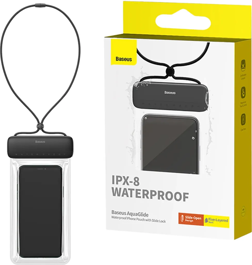 Custodia Impermeabile Baseus AquaGlide P60263700113-00 | IPX8 30m Nero