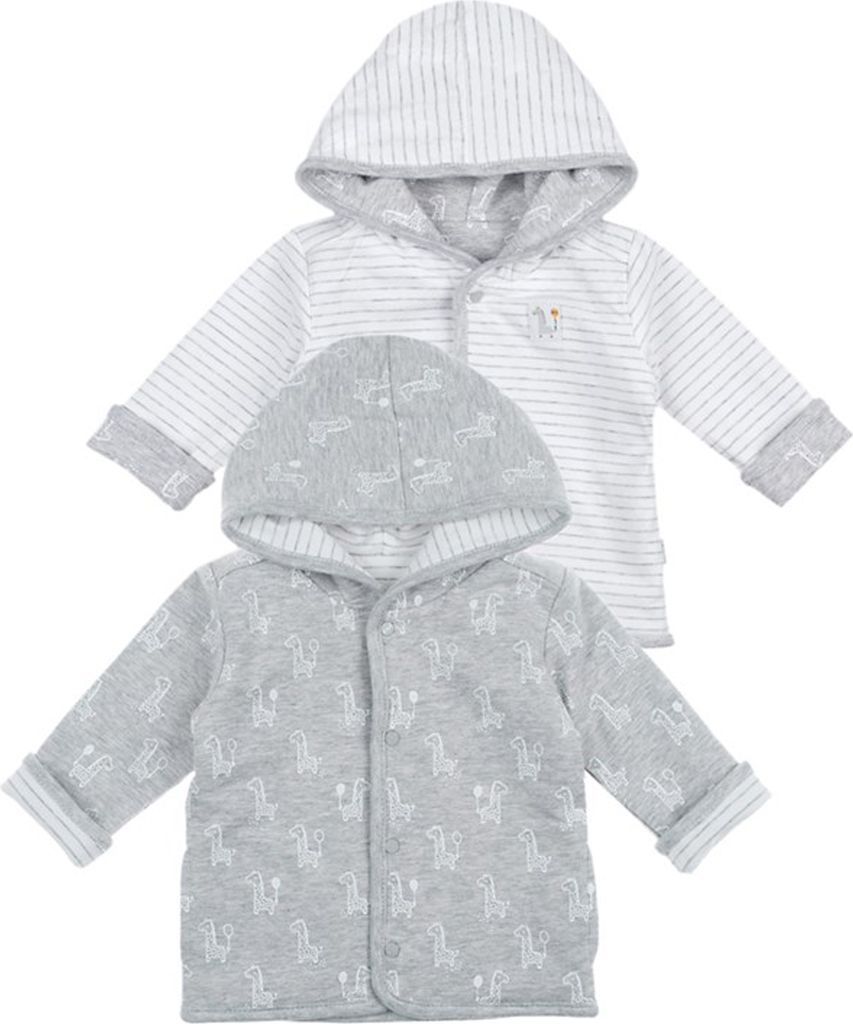 Feetje Giraffe Jacke Grey Melange Gr. 68 Produktbild 