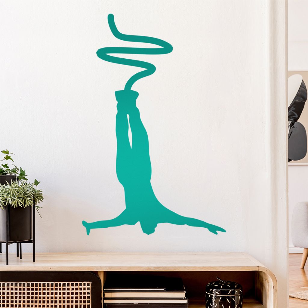 Bungeespringen Springer Wandtattoo Wandaufkleber Wall Sticker - Dekoration, Küche, Wohnzimmer, Schlafzimmer, Badezimmer
