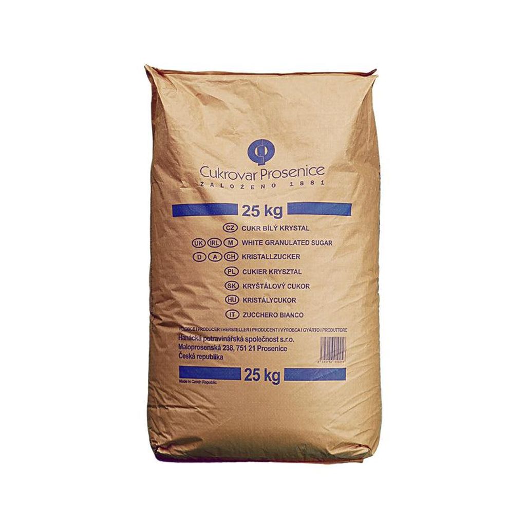 Kristallzucker weiß 25kg in Lebensmittelqualität Produktbild 