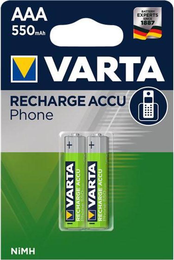 Varta 58397101402 Batteria ricaricabile Mini Stilo AAA Immagine del prodotto 