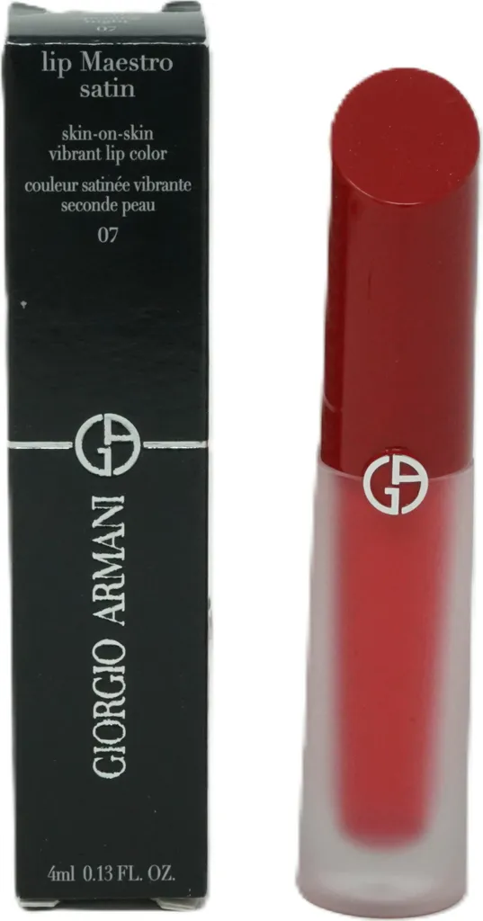 Lip Maestro Satin 07 Opening Night Armani Rouge à Lèvres Tenue 4ml