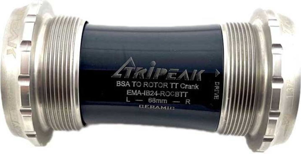 Tripeak Bsa Rotor Tt Ceramic 24 Mm Lagerschalen Silber 68 mm Silber 68 mm