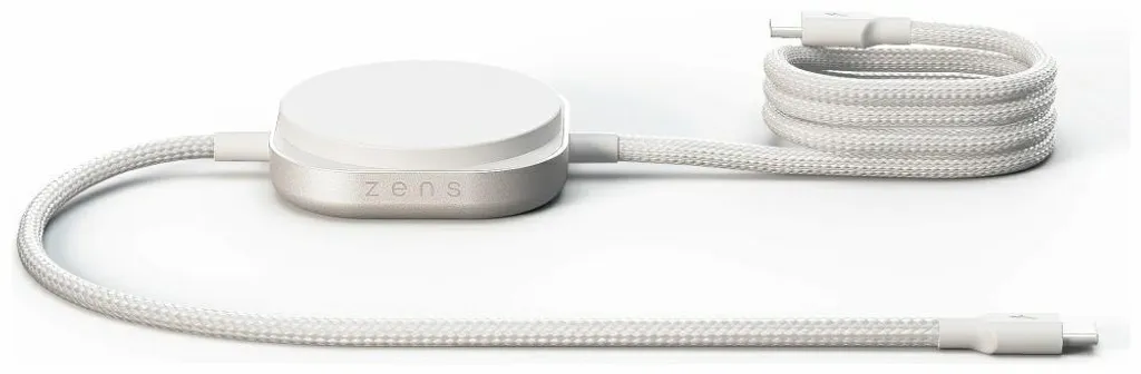 Zens USB C-C Pro 2 Câble USB-C Renforcé Charge Ultra Rapide 60W Blanc