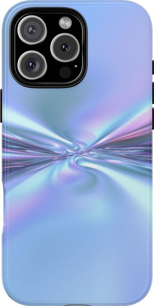 Glänzendes Spiraldesign mit seidigem Schimmer – Hülle Kompatibel mit iPhone 16 Pro Max