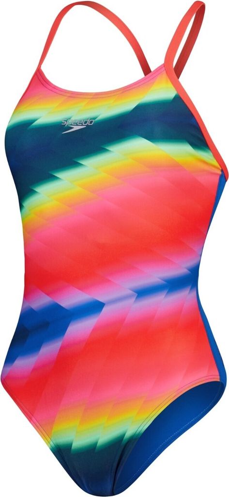 Speedo Alover Digital Print Badeanzug für Damen, Größe:42 Produktbild 