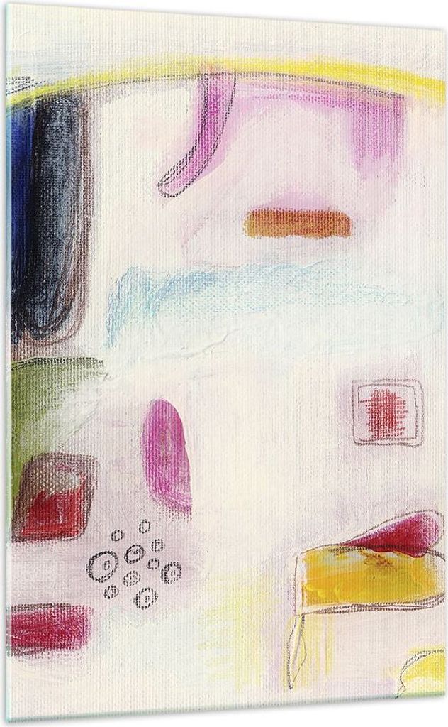 Bilder auf glas - Einteilig - Abstraktion modern - 70x100cm - Glasbilder - Wandbilder - Bilder - zum Aufhängen bereit - Wanddekoration aus Glas - ...