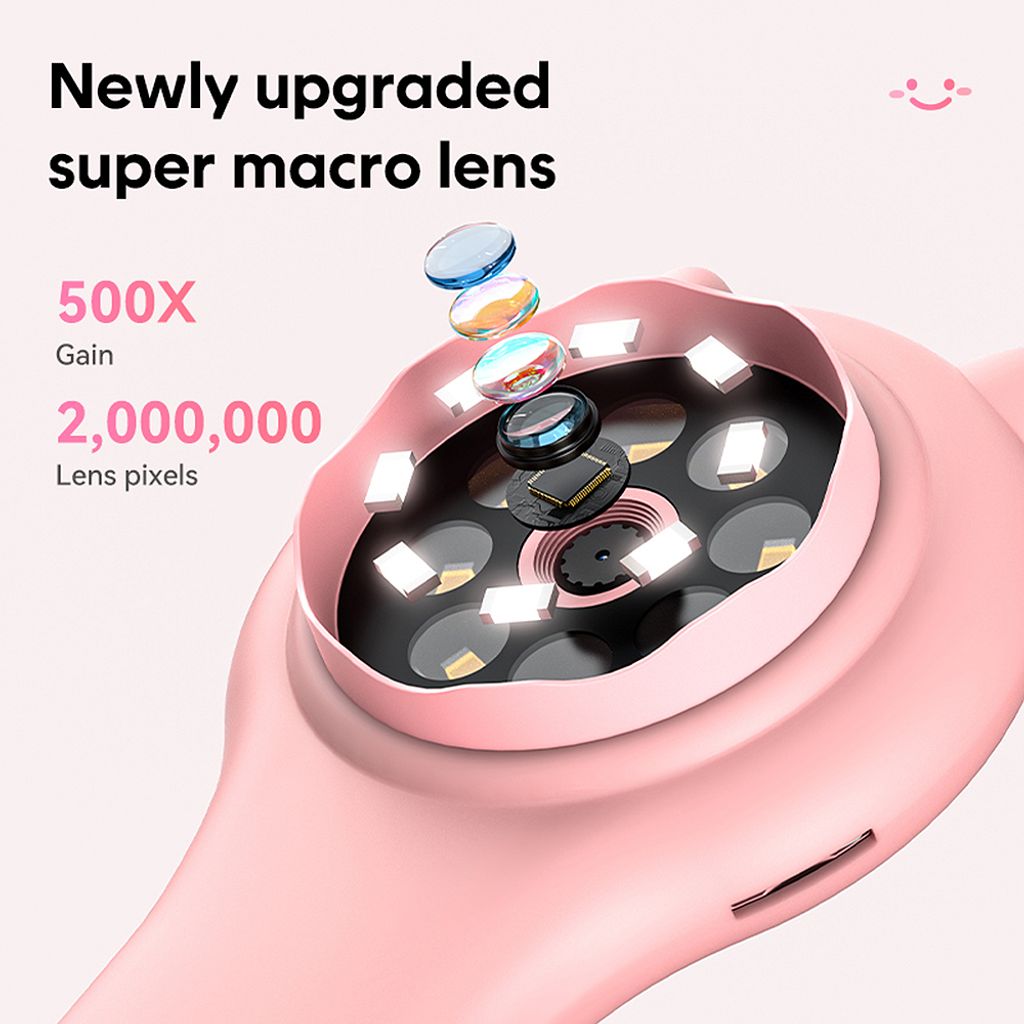 mini mikroskop 1080P, 500x kapesní lupa, kapesní mikroskop Obrázek produktu 6