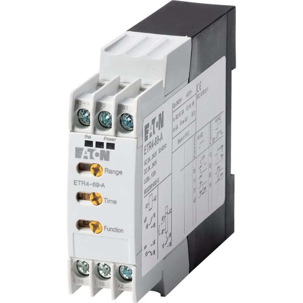 Relais multifonction Eaton ETR4-69-A haute précision 031891 3A polyvalent
