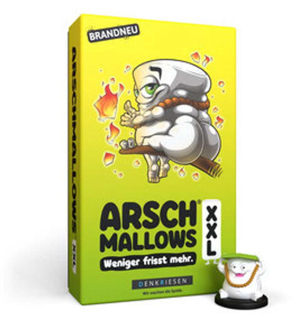 DENKRIESEN - ARSCHMALLOWS® XXL - "weniger frisst mehr." Produktbild 