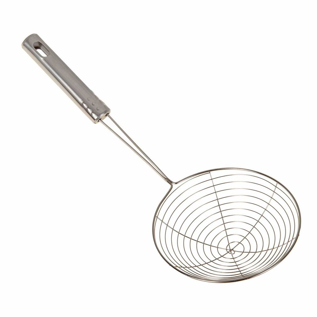 Filterlöffel Edelstahl 304 - 11,2cm Sieb Mit Langem Griff Für Küche