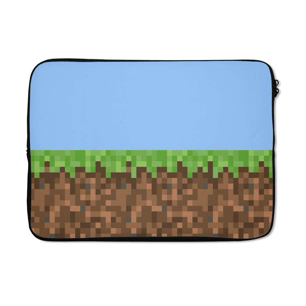 MuchoWow Laptop Hülle 13 Zoll Pixel - Spiele Laptoptasche - Laptophülle - Sleeve - Rundumschutz