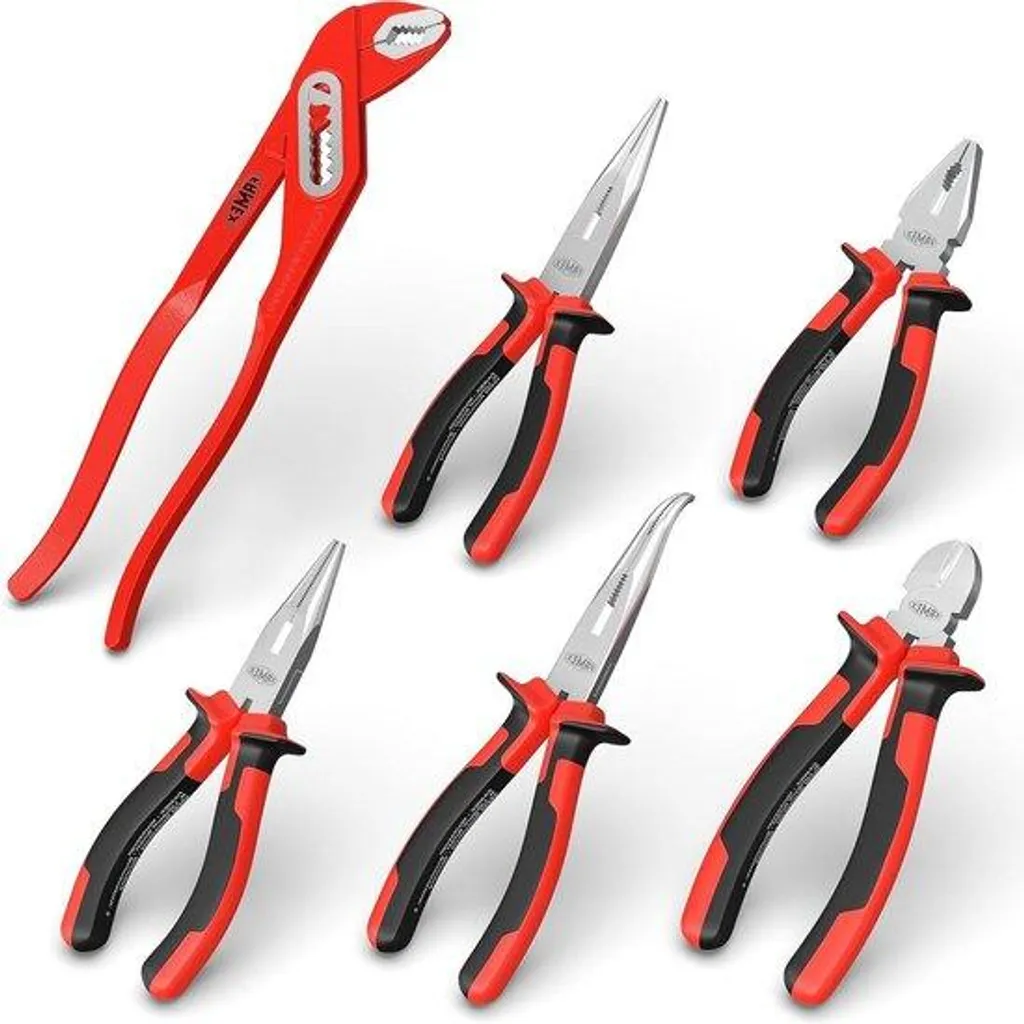 Kit d'outils de précision 6 pièces : Pinces coupantes en acier carbone