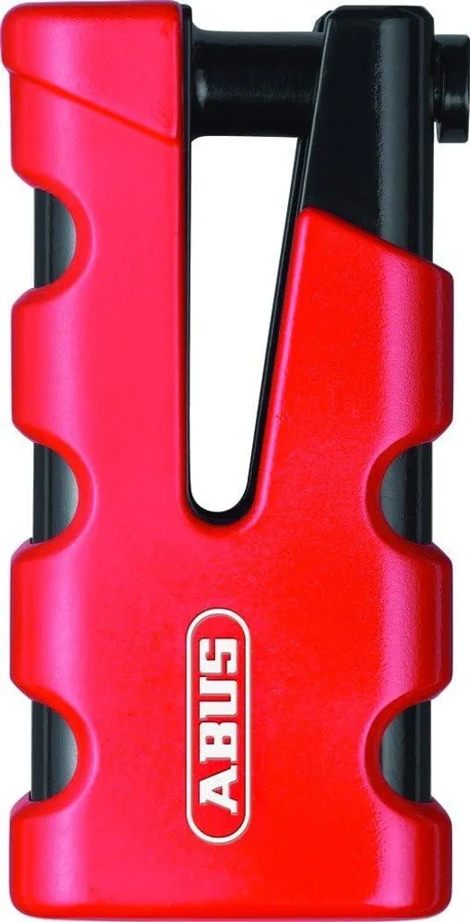 Bloque-disque Abus 77 Sledg rouge en acier trempé et cylindre XPlus SRA