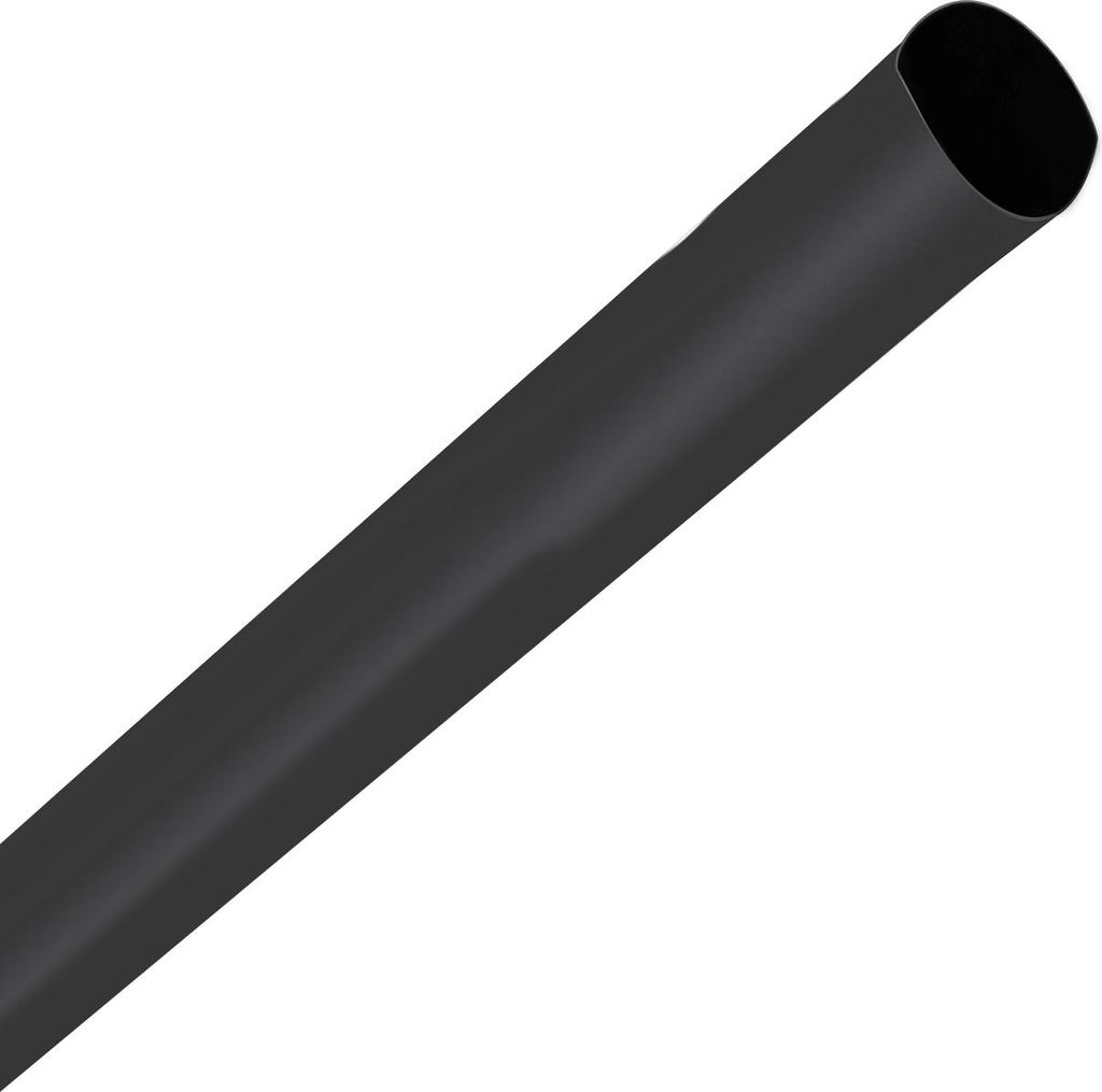Wärmeschrumpfschlauch 3:1 18mm 1 Meter Schwarz Schwarz