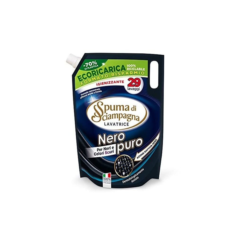 Lavatrice Liquido Sacco Nero 29 Waschgänge 1.305l - Spuma Produktbild 