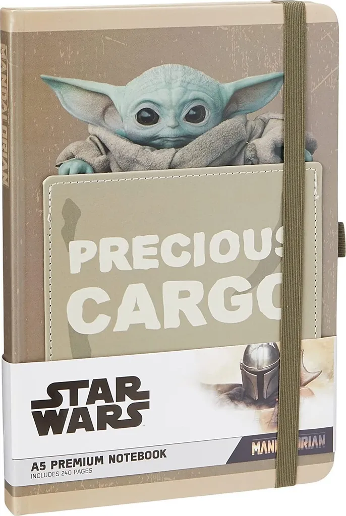 Taccuino A5 Mandalorian Precious Cargo Beige - Cancelleria Premium