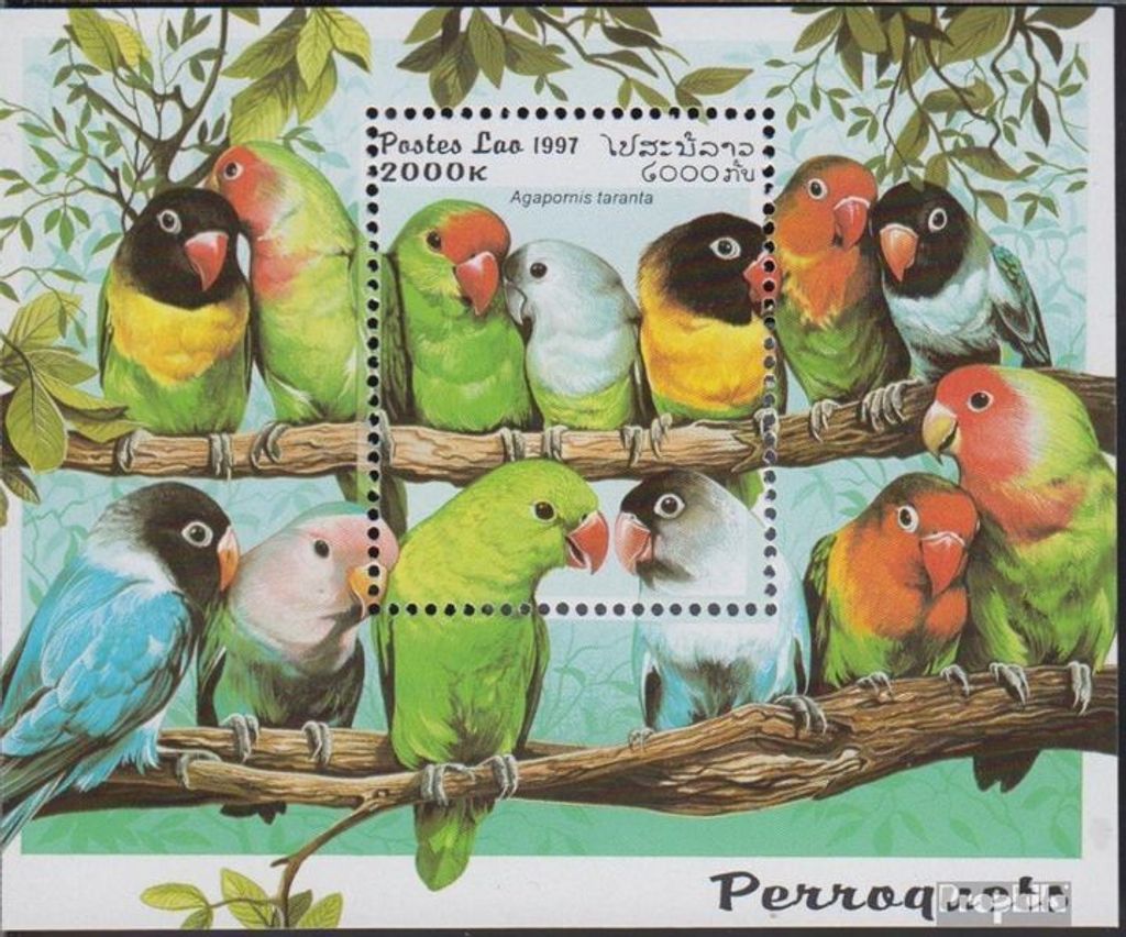 Briefmarken Laos 1997 Mi Block160 (kompl.Ausg.) postfrisch Produktbild 
