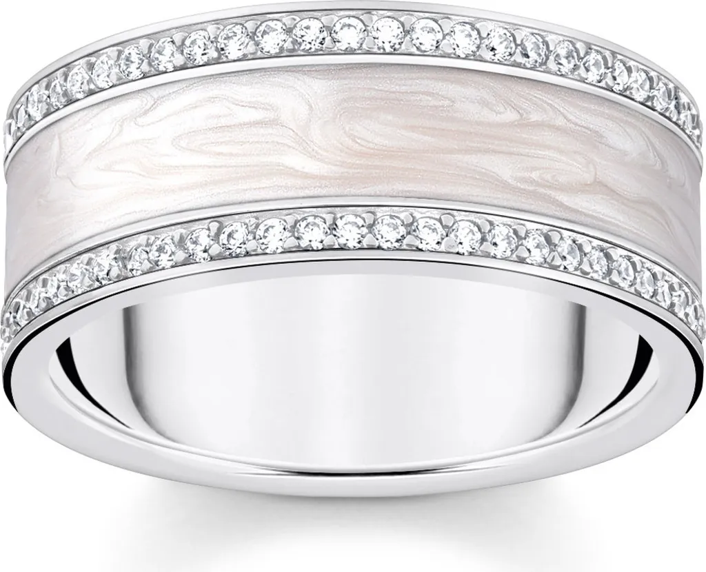 Bague fine pour femme en Argent 925 Thomas Sabo TR2446 Taille 56 chic