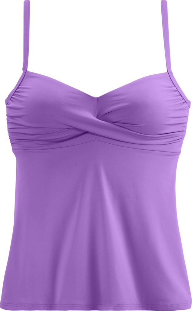 s.Oliver Bügel-Tankini-Top lila Größe 46 Cup C