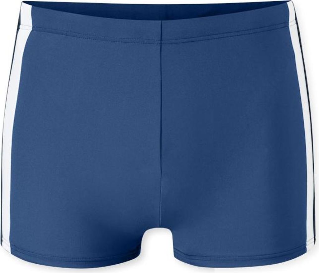 Schiesser Herren Badehose mit Bein Gr. 8 blau