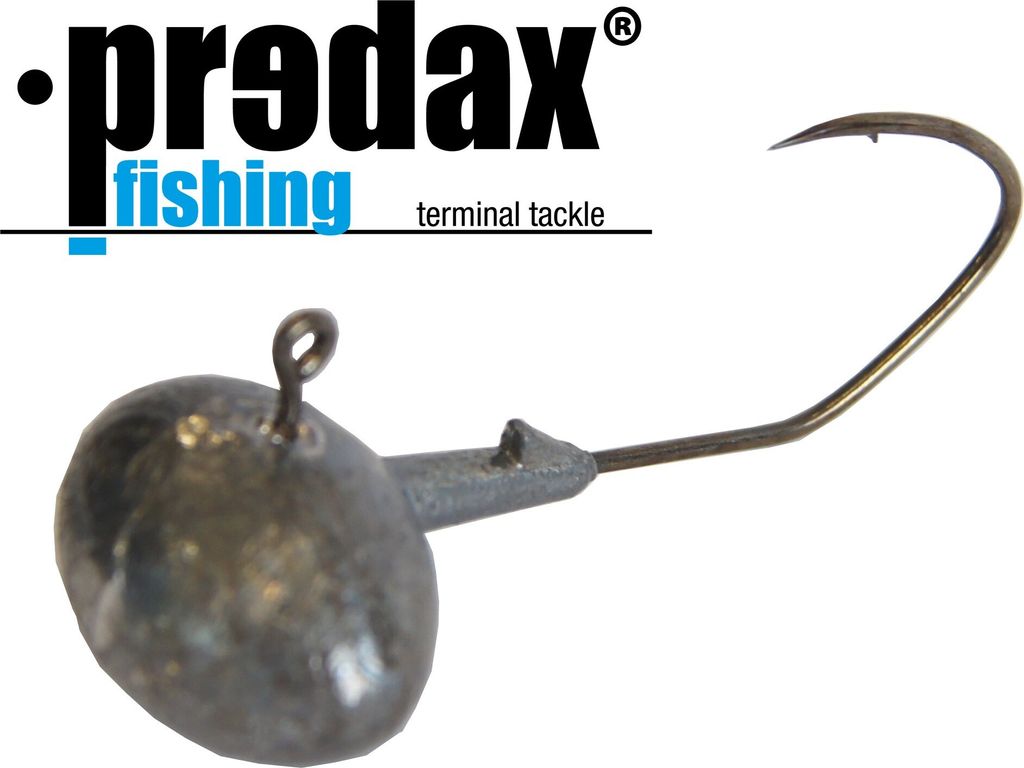 Predax MSF Jighaken Football - Jigköpfe, Größe / Gewicht / Packungsinhalt:Gr. 1/0 / 10g / 5 Stück