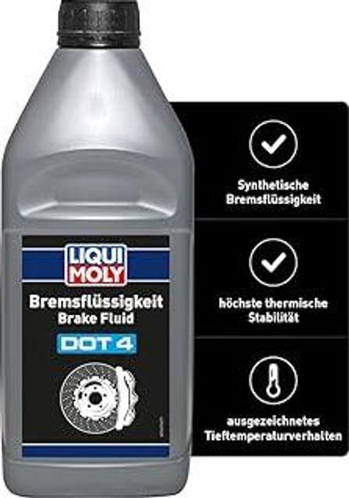 LIQUI MOLY Bremsflüssigkeit DOT 4 | 1 L | Bremsflüssigkeit | Art.-Nr.: 21157, Altro.