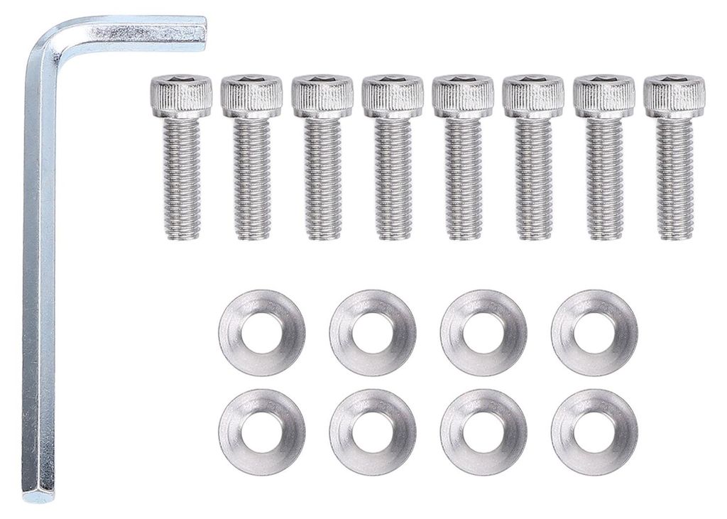 Innensechskantschraubensatz M6 x 20 mm, Edelstahl, verbesserte Leistung, 514054626, Ersatz für Ski-Doo 600 800 Zweizylinder