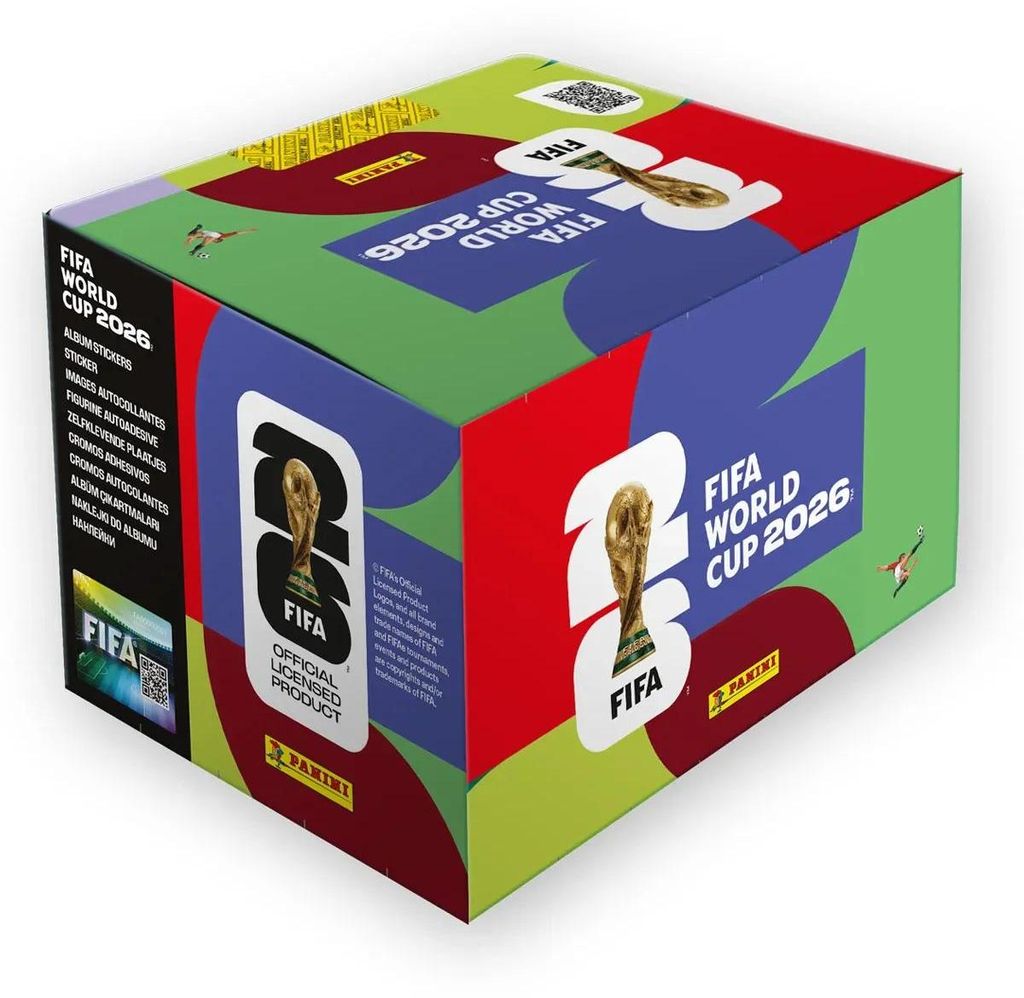 FIFA World Cup 2026 Sticker Collection Box (100) Display Produktbild 