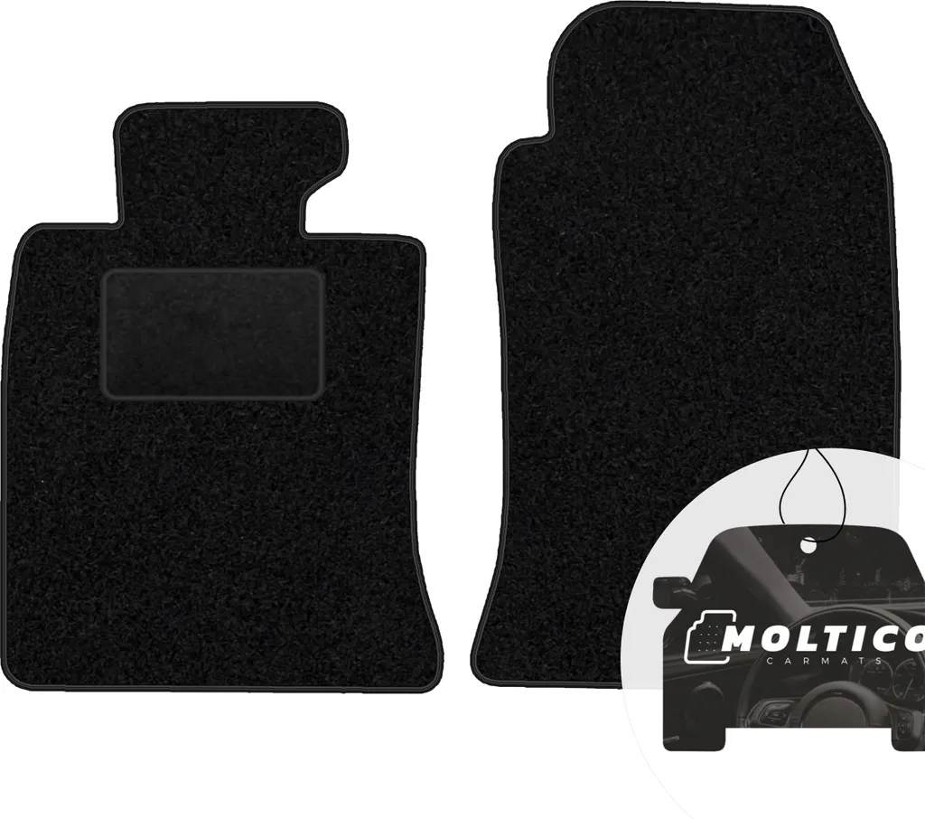 Accessori MINI One Cooper 2001-2006: Tappetini moto-MOLTICO Velours Neri