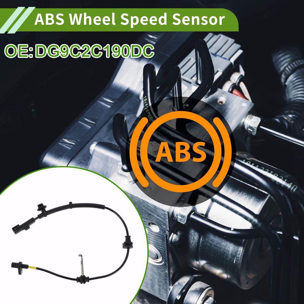 No.DG9C2C190DC ABS Raddrehzahlsensor für Ford Fusion 2014-2018 Hinten Links Rechts ABS Sensor Antiblockiersystem Sensor 1 Stück