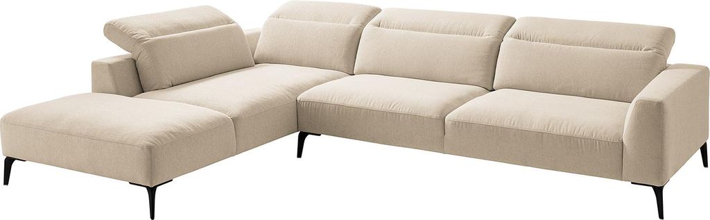 home24 Ecksofa mit Ottomane