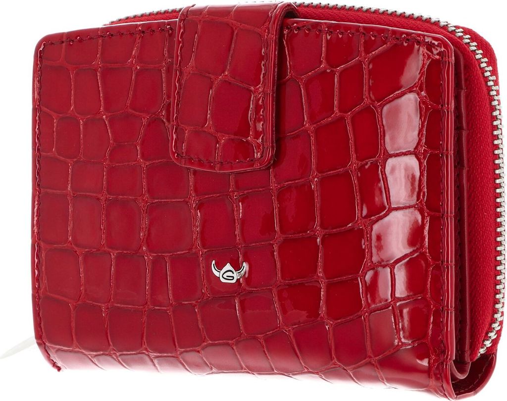 Golden Head Leder Geldbörse Cayenne RFID Protect Billfold Coin Wallet Cherry dunkelrot
