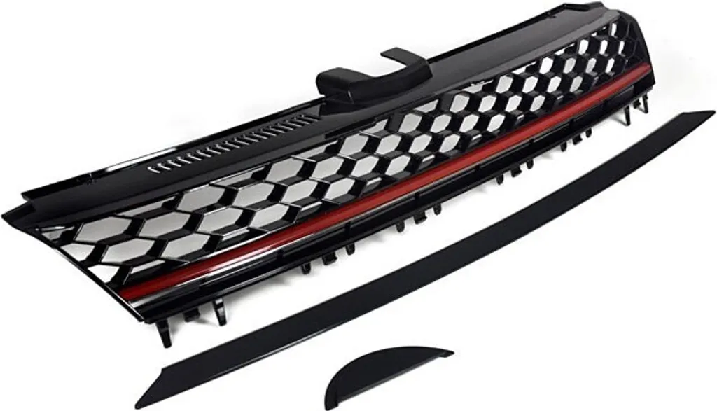 Grille de Calandre Sport GTI Style Nid d'Abeille pour VW Golf 7 VII