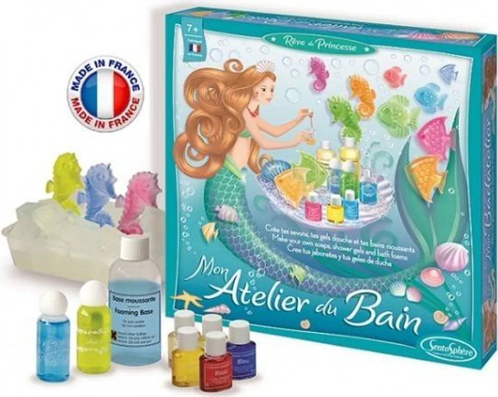 Kit Artigianale Saponi per Bambini Sentosphère - Idea Regalo Natale