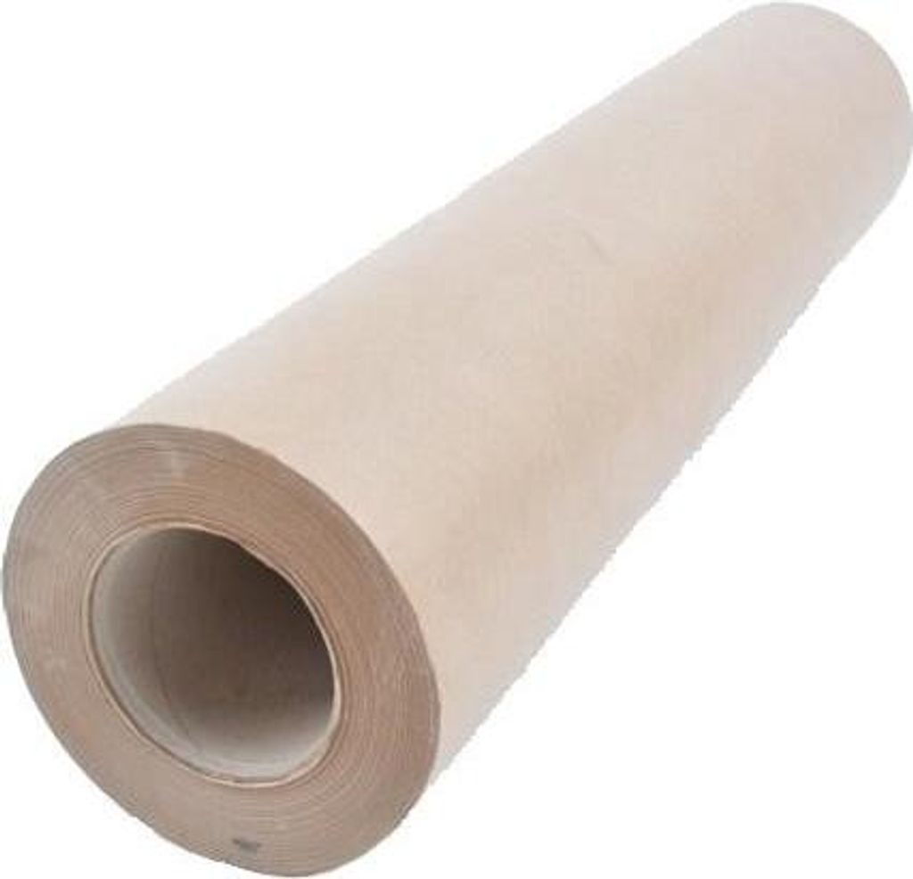 Kraftpapier, glatt, 50 g/m² – Rolle 60 cm/3 kg