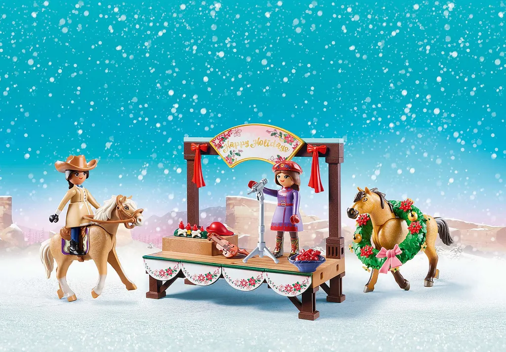 Jouet de Construction PLAYMOBIL 70396 Spirit Riding Free Scène Musicale