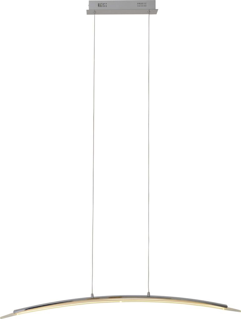 LED-Pendelleuchte / chrom