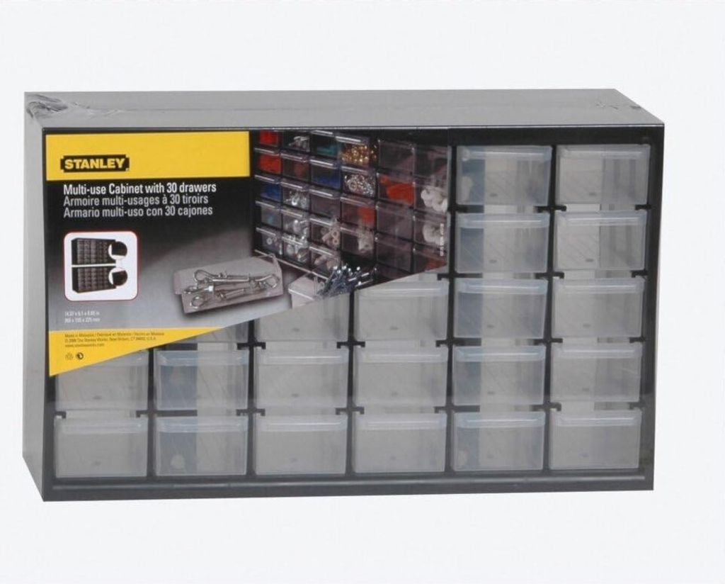 Zásobník malých dielov Stanley s 30 zásuvkami Obrázok produktu 6