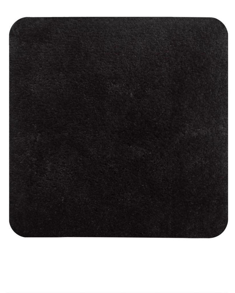 Dutch House Bidetmatte Caen – Schwarz – 60x60cm – passend zur Badematte-Serie