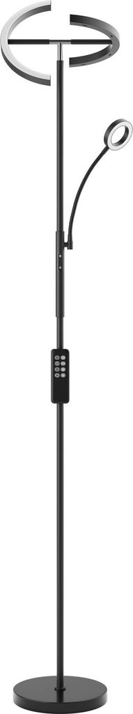 Lampadaire Auralis LED 20W avec lampe de lecture dimmable - Image du produit 