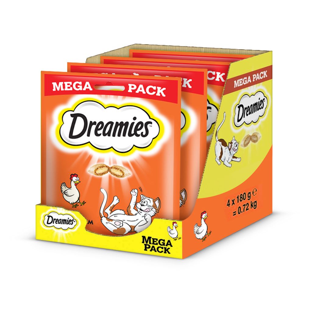 Dreamies Katzensnacks Mix Mit Käse Und Rind