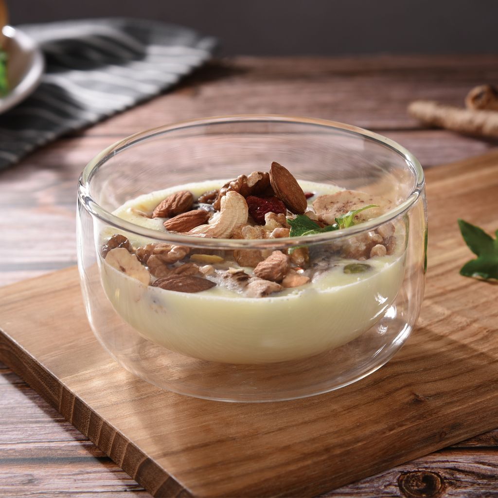 6x Kadum Dessertschüsseln "Bavaria" aus Borosilikatglas Produktbild 2