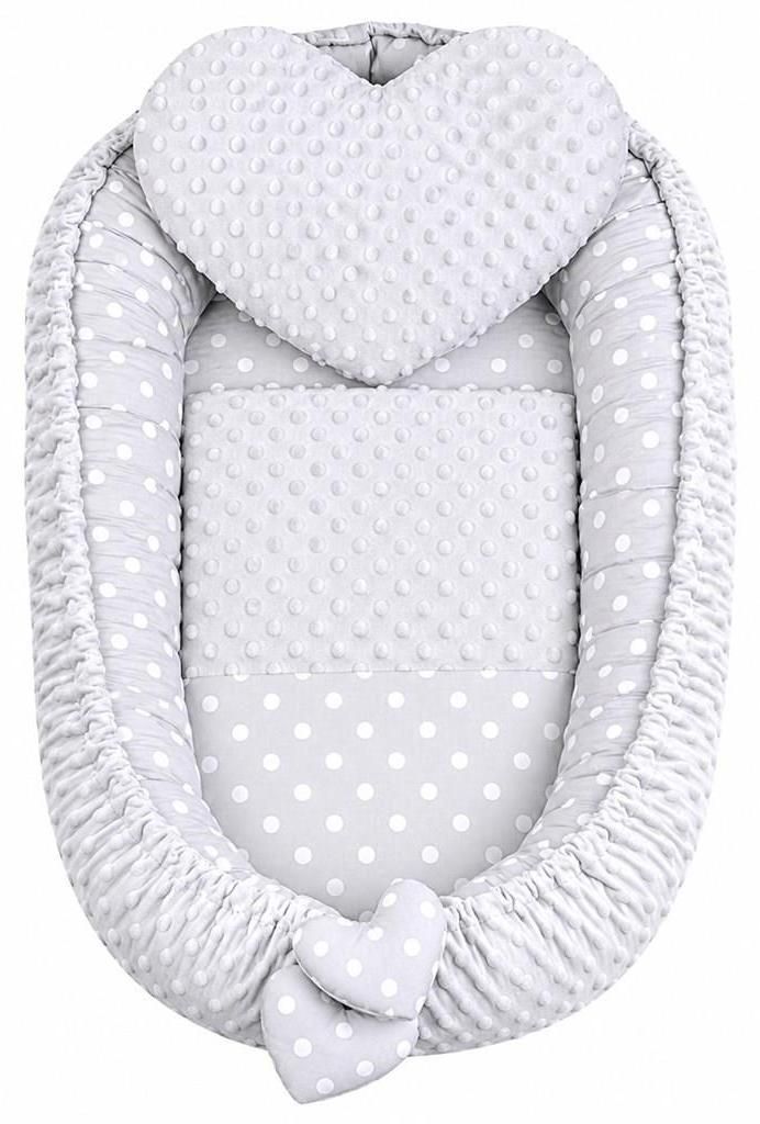 Nido per neonato New Baby, con coperta, in tessuto Minki Immagine del prodotto 
