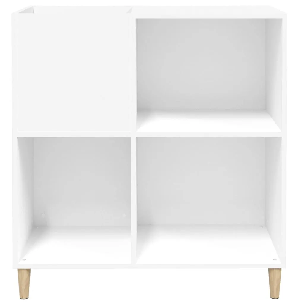 Armadio a pannelli bianco 84,5x38x89 cm materiale a base di legno - 5