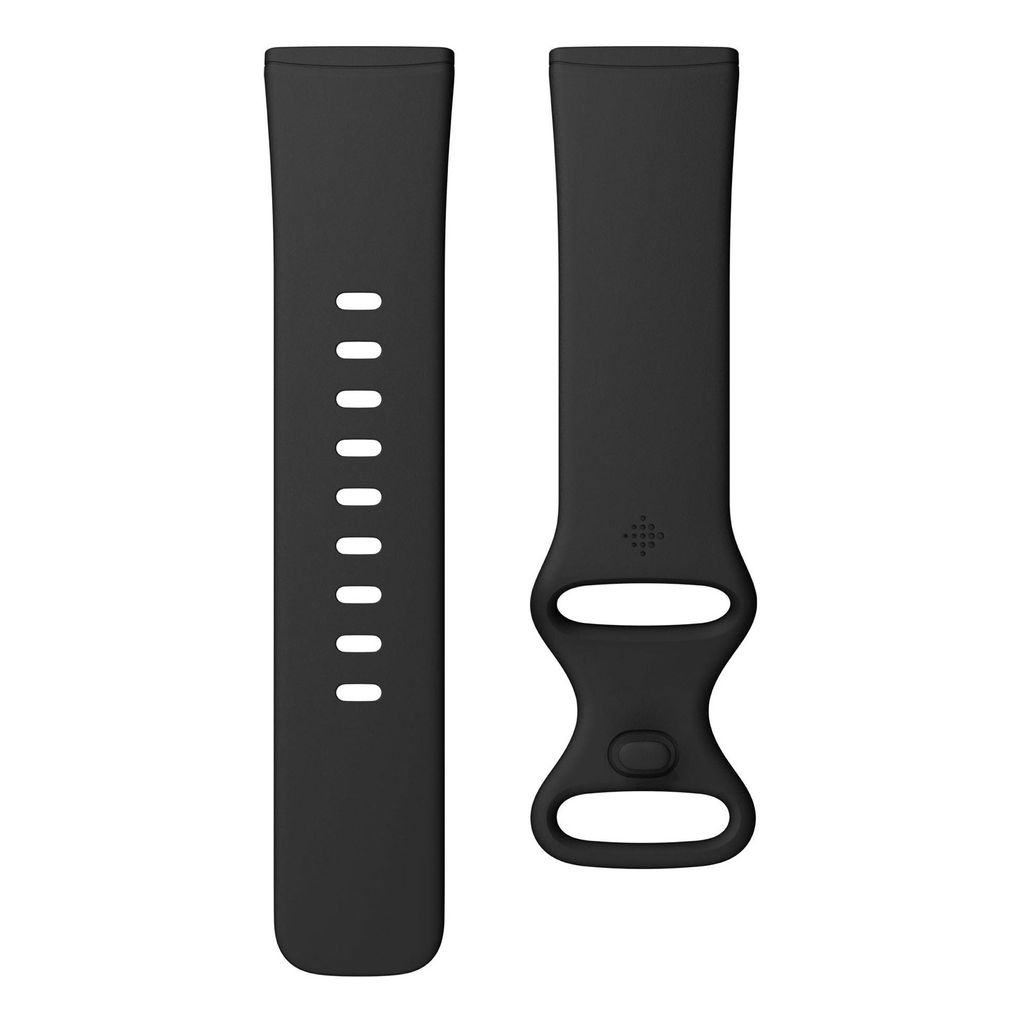 Fitbit Infinity Band, Band, Smartwatch, Schwarz, Fitbit, Sense, Versa 3, Silikon